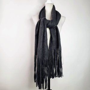 NWT Lucky Brand Long Fringe Winter Scarf Wrap